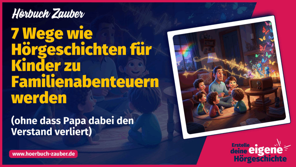 Hoerbuch-Zauber - 7 Wege wie Hörgeschichten für Kinder zu Familienabenteuern werden (ohne dass Papa dabei den Verstand verliert) (Thumbnail)