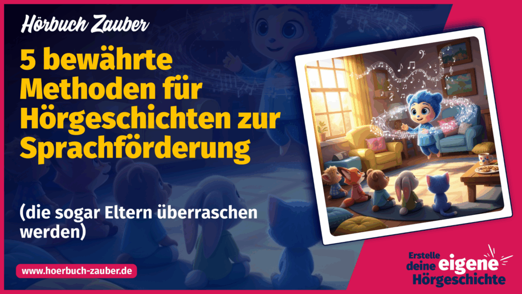 Hoerbuch-Zauber - 5 bewährte Methoden für Hörgeschichten zur Sprachförderung (die sogar Eltern überraschen werden) (Thumbnail)