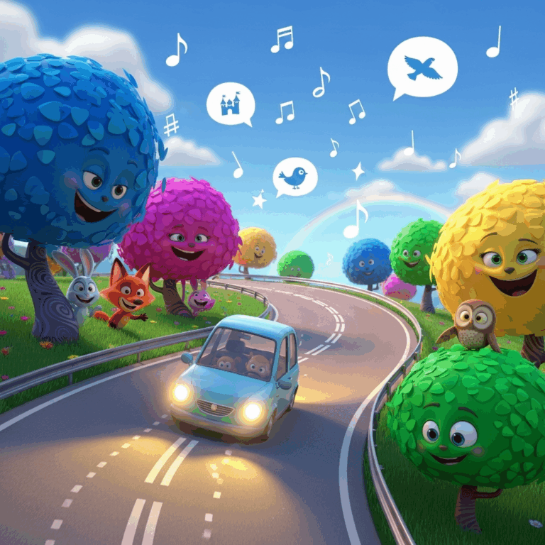 Hoerbuch-Zauber - 12 Hörspiele für Autofahrten die 90% der Kinder lieben (und Papa nicht in den Wahnsinn treiben) (Hintergrund)