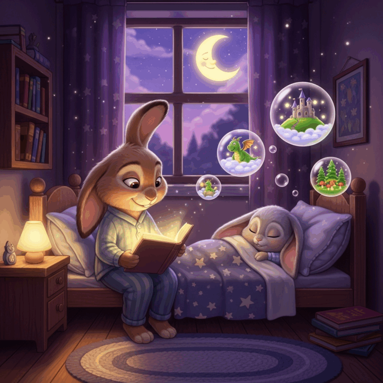 Hoerbuch-Zauber - 7 Geheimnisse der perfekten Gute-Nacht-Geschichte für Kinder (die auch müde Eltern überleben) (Hintergrund)