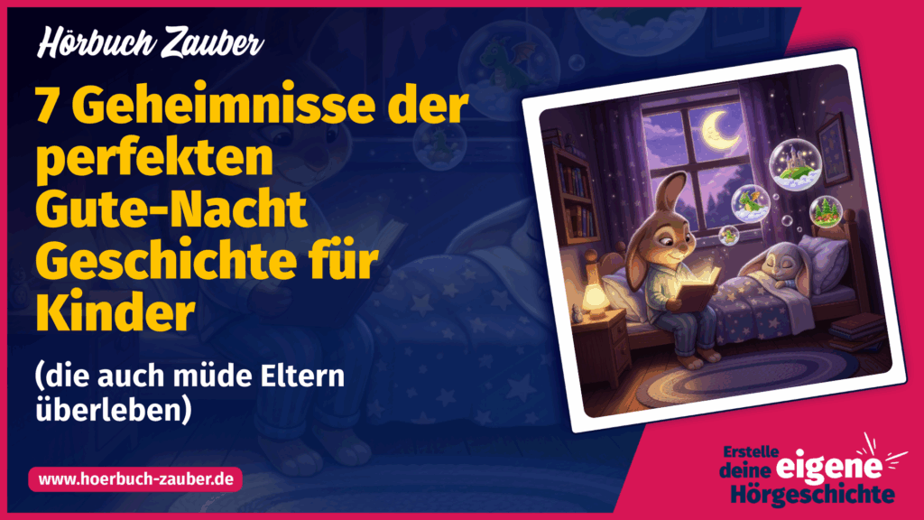 Hoerbuch-Zauber - 7 Geheimnisse der perfekten Gute-Nacht-Geschichte für Kinder (die auch müde Eltern überleben) (Thumbnail)
